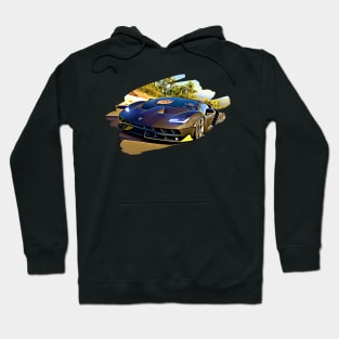 Centenario Racing Art Print Hoodie